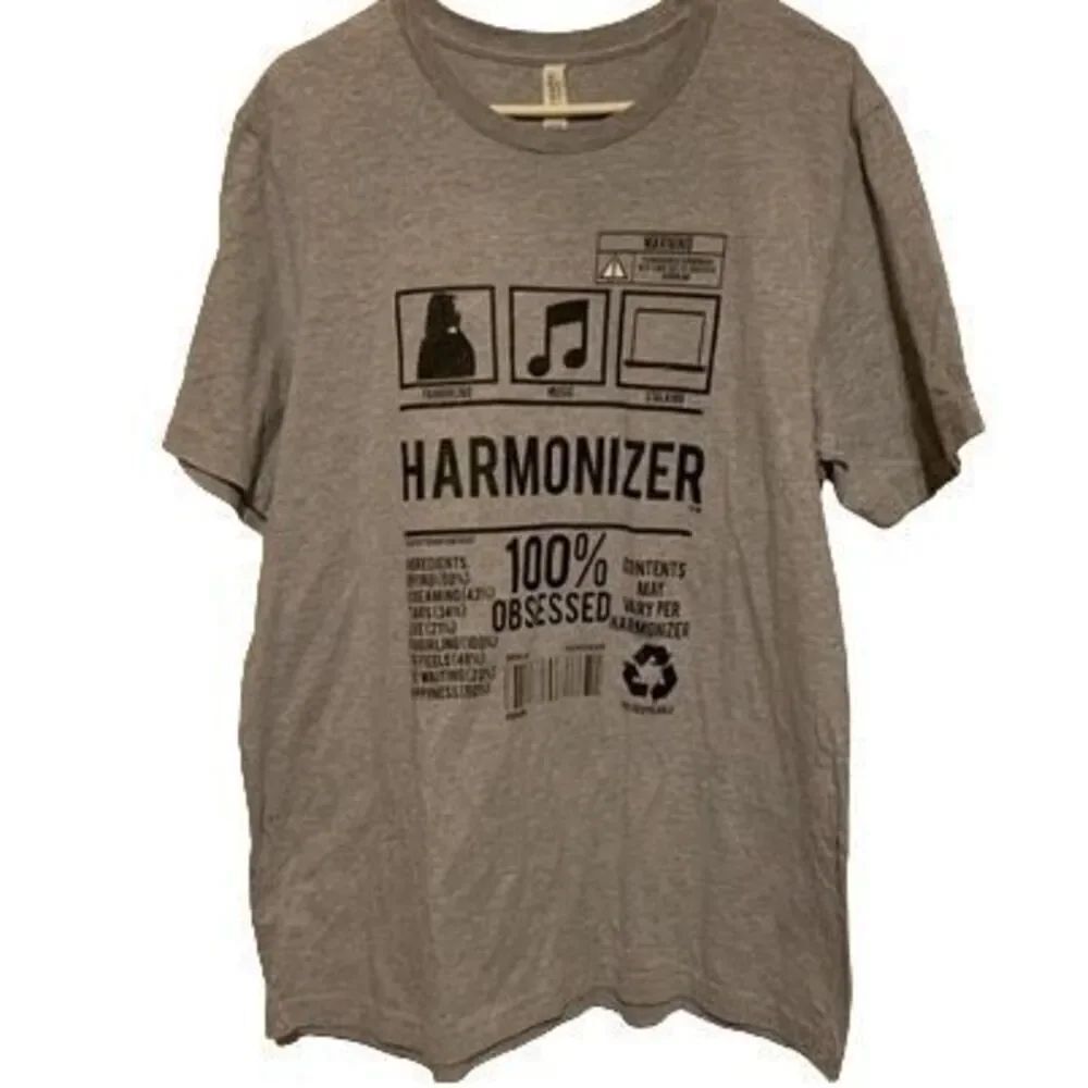Harmonizer Size XL Music T-Shirt